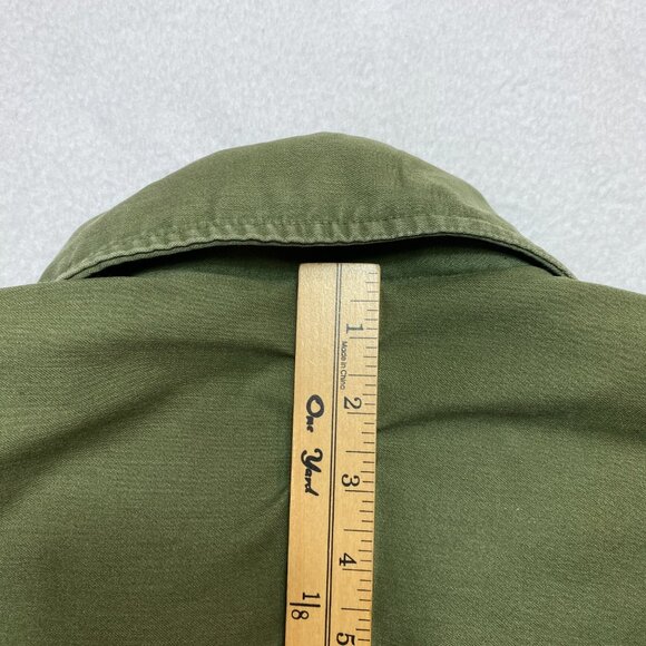 Vintage US Military A-1 Cold Weather Permeable Deck Jacket Men's XL Sherpa Lined - Picture 16 of 16